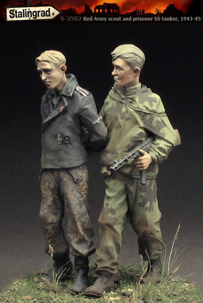 Red Army scout and prisoner SS-tanker, 1943-45