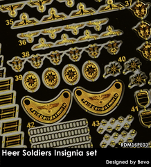 RDM16PE03 Heer Soldiers Insignia Set