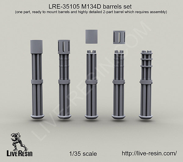 LRE35105 M134D barrels set