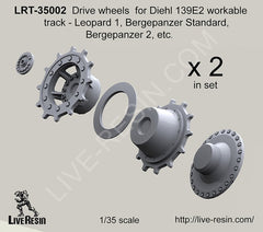 LRT35002 Drive Wheels for Diehl 139E2 Workable tracks