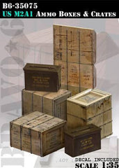 B635075 US M2A1 Ammo Boxes & Crates