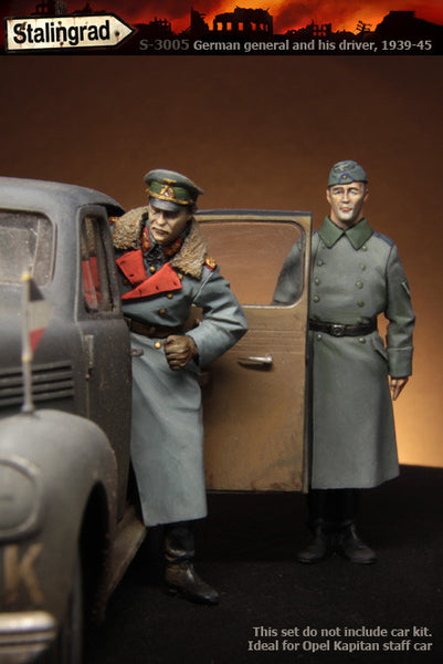 German General and driver, 1939-45