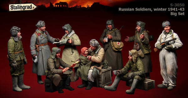 BigSet Russian Soldiers Winter 1941-43,