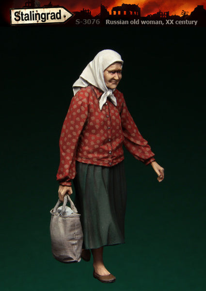 Russian Old Woman, 20th Century