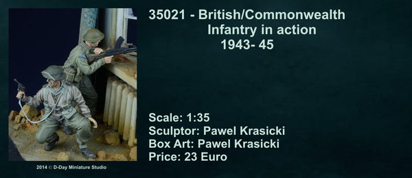British/ Commonwealth Infantry in action
