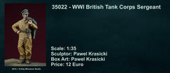 WWI British Tank Corps Sergeant