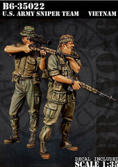 US Army Sniper Team Vietnam