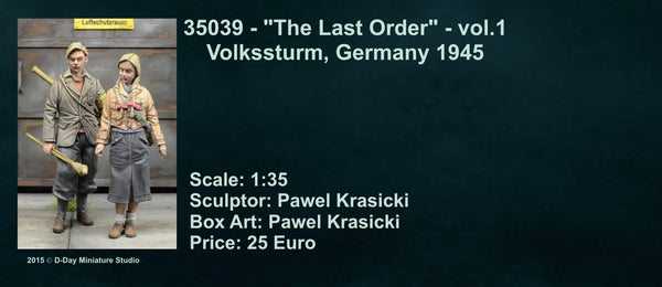 "The Last Order"-vol.1 Volkssturm, Germany 1945