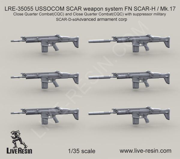 SCAR weapon system FN SCAR-H / Mk.17 Close Quarter Combat(CQC)