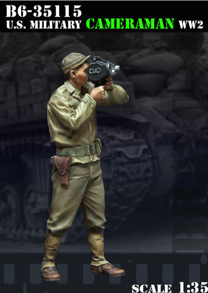 US Military Cameraman WW2