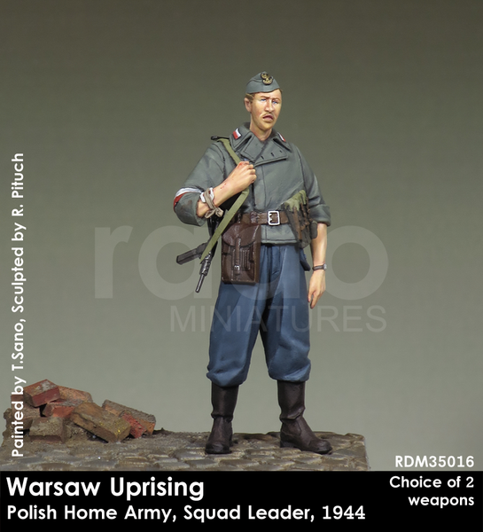 Warsaw Uprising, Polish Home Army, Squad Leader, 1944