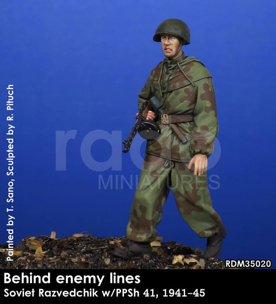 Behind Enemy Lines, Soviet Razvedchiki w/PPSH 41, 1941-45