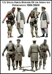 US Special Forces Operator and Afghan Man, Set 3 (Afghanistan 2001-2003)