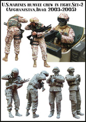US Marine HUMVEE Crew in Fight Set 2 (Afghanistan, Iraq 2003-2005)