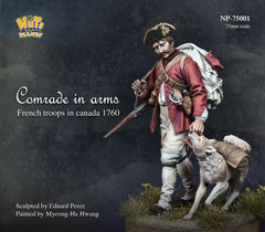 NP75001 Comrades In Arms French Troops in Canada 1760