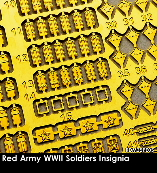 RDM35PE05 Red army WW2 Insignia