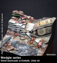 Wedgie Series: Street Barricade  w/Goliath, 1944-45