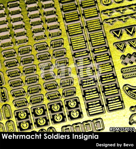 WH Soldiers Insignia Set, 1/35