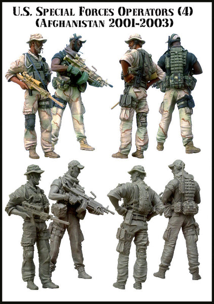 US Special Forces Operators, Set 4 (Afghanistan 2001-2003)