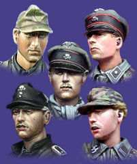 H006 WSS Panzer Crew Heads #2