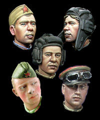 H014 WW2 Russian Heads #2