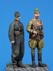 Hungarian SPG Officer And Panzer Officer