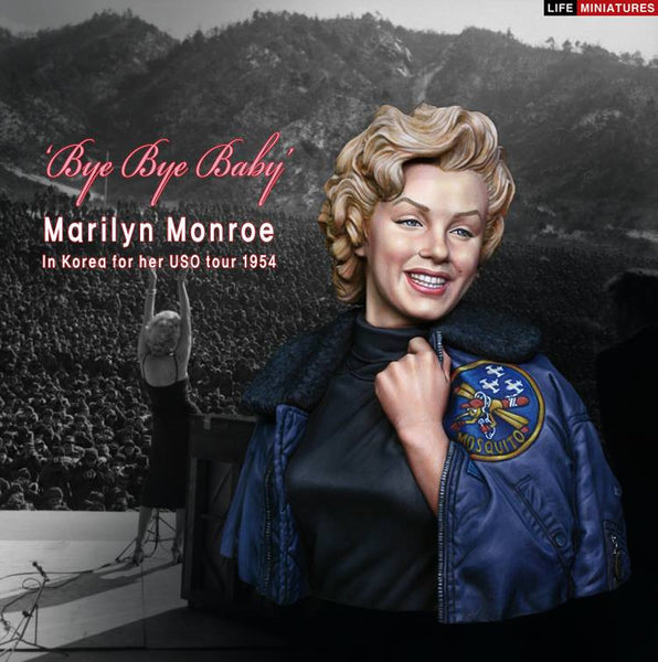 'Bye Bye Baby' Marilyn Monroe in Korea for her USO tour 1954