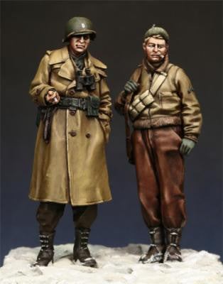 US Infantry Officer and NCO
