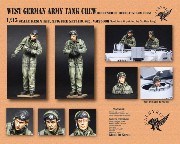 West German Army Tank Crew